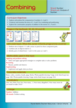 Combining - Planet Maths