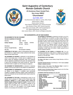 Saint Augustine of Canterbury Roman Catholic Church