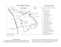 Nature Trail - Cold River Camp
