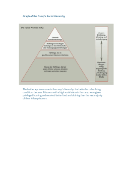 Graph of the Camp`s Social Hierarchy The further a