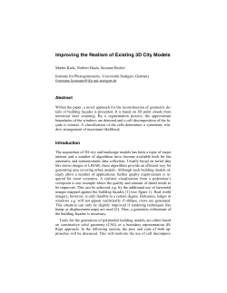 Improving the Realism of Existing 3D City Models
