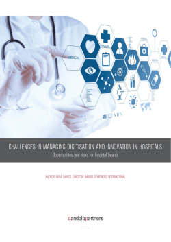 challenges in managing digitisation and
