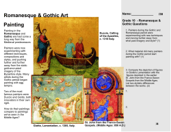 Grade 10 Gothic and Romanesque Art