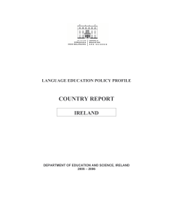 Country Report - Council of Europe