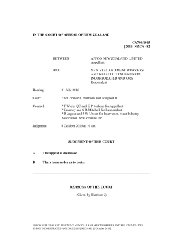 Homepage &mdash; Courts of New Zealand