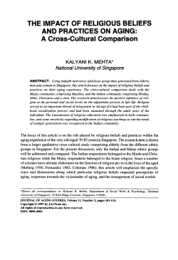 THE IMPACT OF RELIGIOUS BELIEFS AND