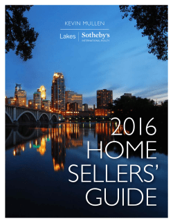 Seller`s Guide Minneapolis