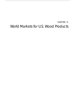 World Markets for U.S. Wood Products