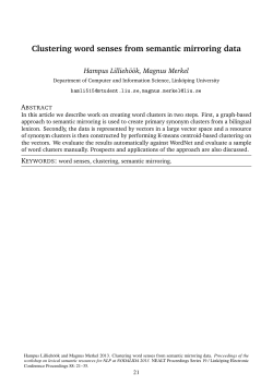 Full text  - Link&ouml;ping University Electronic Press