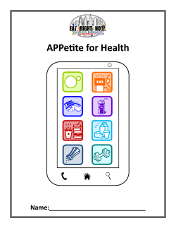 APPetite for Health