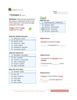 Analogies 3 - English for Everyone