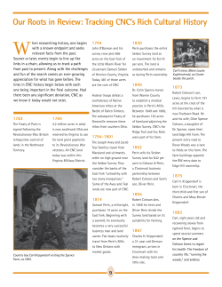 Our Roots in Review: Tracking CNC`s Rich Cultural History