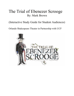 The Trial of Ebenezer Scrooge