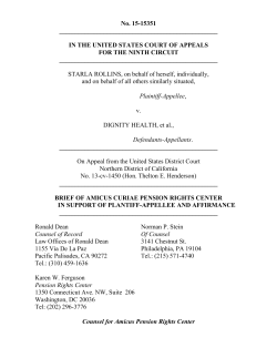 Rollins v. Dignity Health
