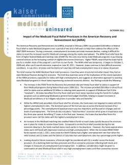 Update: State Budgets in Recession and Recovery