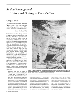Carver`s Cave - Subterranean Twin Cities