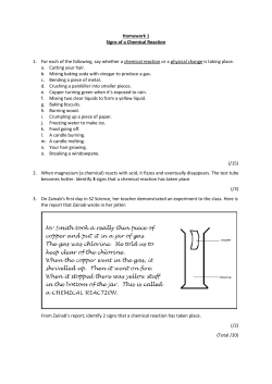 Homework 1 - Glow Blogs