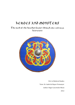 heroes and monsters - Dip&ograve;sit Digital de la Universitat de Barcelona