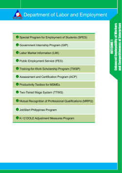 Department of Labor and Employment