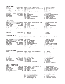 BB Schedule Book.pmd - Iowa High School Athletic Association