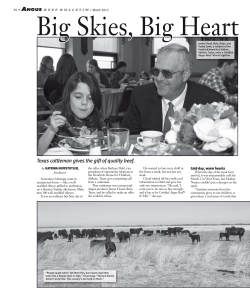 Big Skies, Big Heart - Angus Beef Bulletin