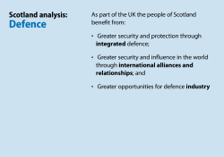 Scotland analysis: Defence