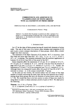 "CLASSIFICATION OF FINITE GROUPS WITH ALL ELEMENTS OF