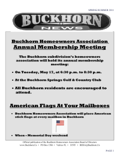 Annual Membership Meeting