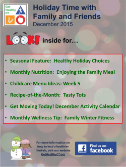 December 2015 Daycare Wellness Feature