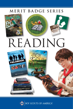 Reading - Boy Scouts of America