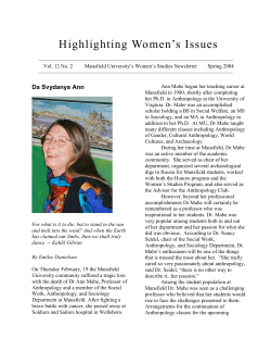 Highlighting Women`s Issues