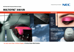 MULTISYNC&reg; X461UN