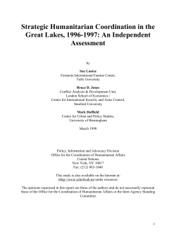 IASC Report on Great Lakes 1996-97 - Inter