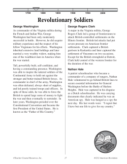 Spotlight on America American Revolution Standard E-book