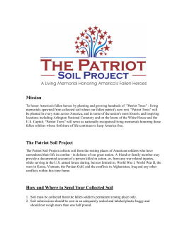 How and Where To Send Your Collected Soil