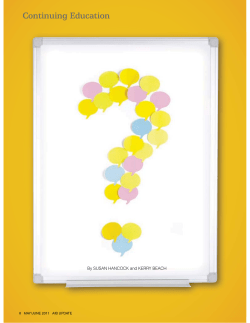 Continuing Education