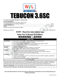 tebucon 3.6sc - Willowood USA
