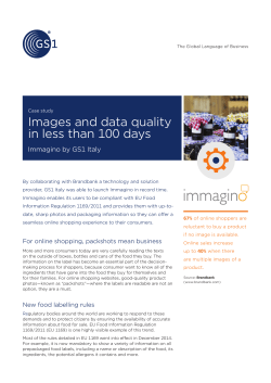 Images and data quality in less than 100 days