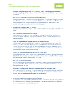 Student FAQ - College of the North Atlantic