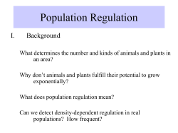Density-Independent Population Growth