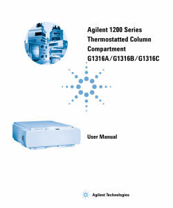 Agilent 1200 Series Thermostatted Column Compartment G1316A