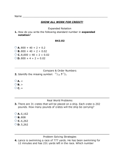 Expanded Notation 1. How do you write the