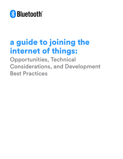 a guide to joining the internet of things
