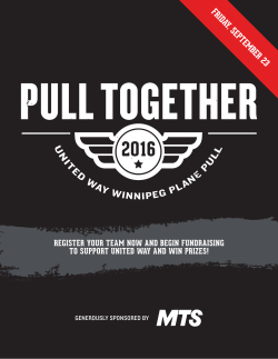 Plane Pull 2016 Registration Package.indd