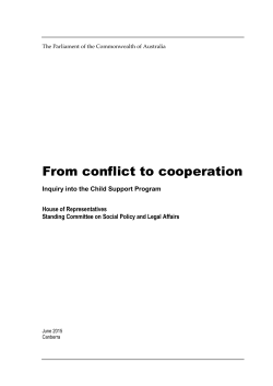 From conflict to cooperation