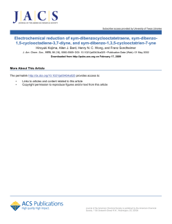 Electrochemical reduction of sym