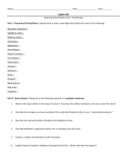 English 302 American Short Storie