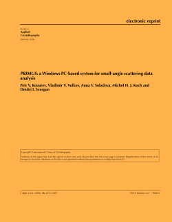 a Windows PC-based system for small-angle