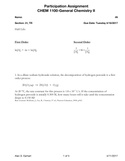 Participation #6 - Alan`s Chemistry Page