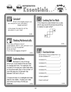 Essentials - Homeschool Math